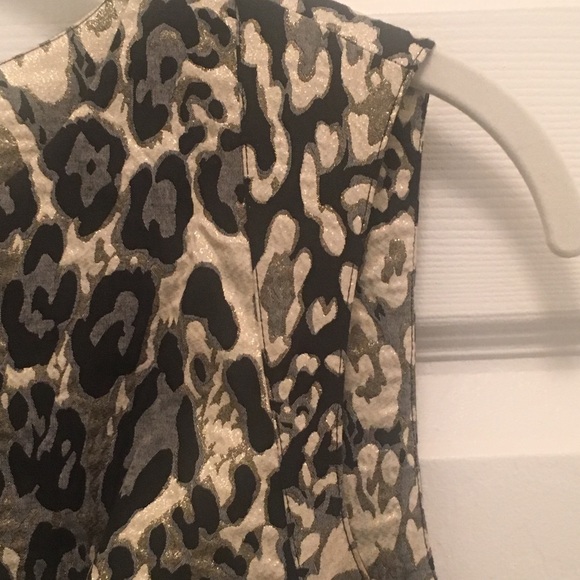 Phoebe couture leopard print cocktail dress - Picture 5 of 7